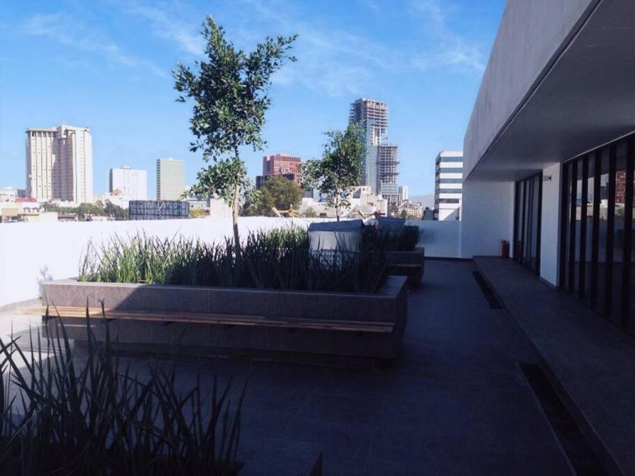 Secure, Central And Quiet Apartment Work Or Travel México DF Exterior foto