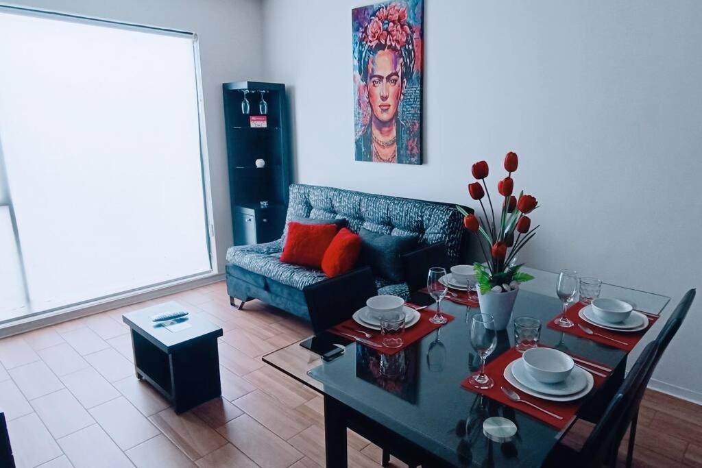 Secure, Central And Quiet Apartment Work Or Travel México DF Exterior foto